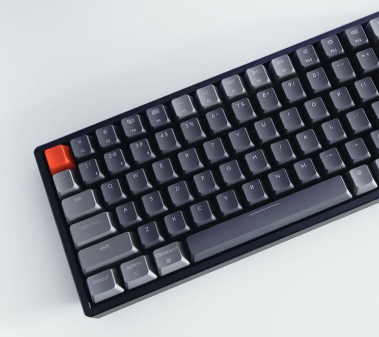 typemaster keyboard on plain background